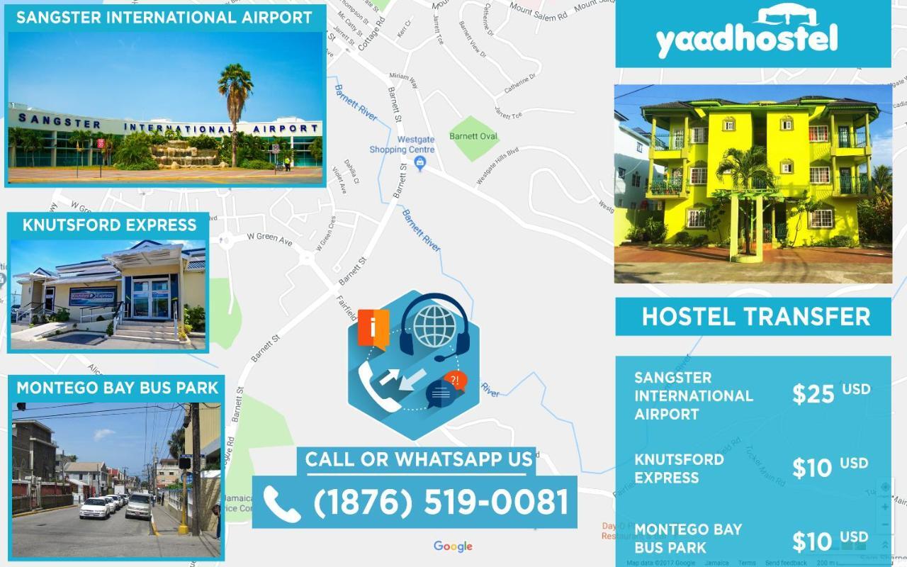 Yaad Hostel Montego Bay Kültér fotó